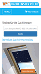 Mobile Screenshot of dachfenster-rollo.de